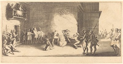 The Crowning with Thorns av Jacques Callot