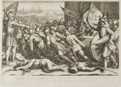 Truppernas avgång av Jacques Callot