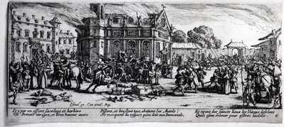 The Destruction of a Monastery, plåt 6 från 