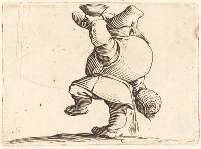 Drickaren, bakifrån av Jacques Callot