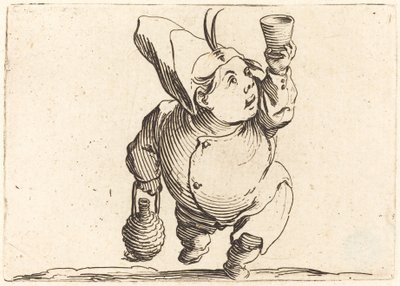 Drickaren, framifrån av Jacques Callot