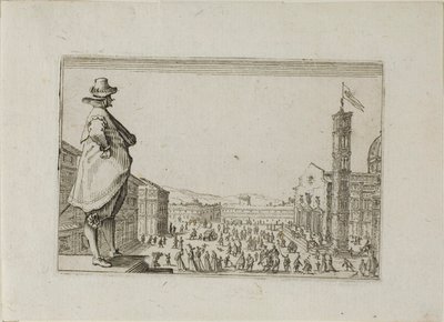 Duomo i Florens, från The Caprices av Jacques Callot