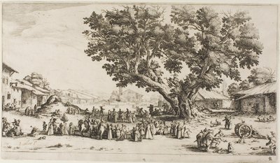 Mässan i Gondreville av Jacques Callot