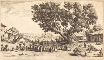 Mässan i Xeuilley av Jacques Callot