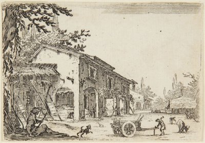 Gården av Jacques Callot
