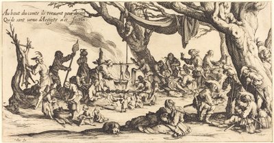 Bohemernas högtid av Jacques Callot