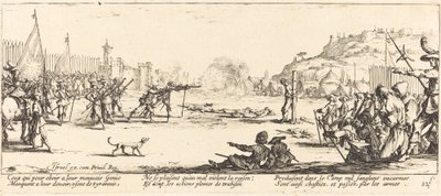 Skjutgruppen av Jacques Callot