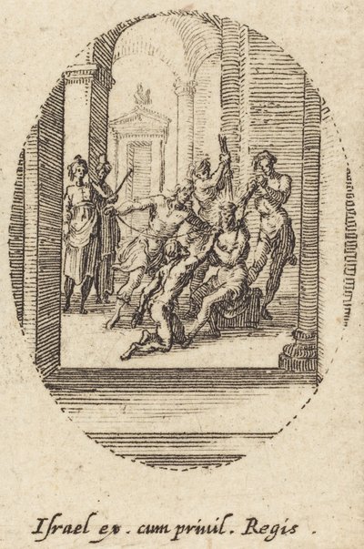 Flagelationen, ca. 1631. av Jacques Callot