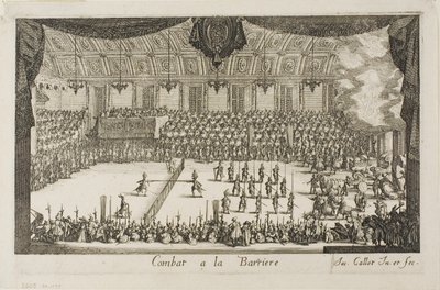 The Grand Tournament: The Combat av Jacques Callot