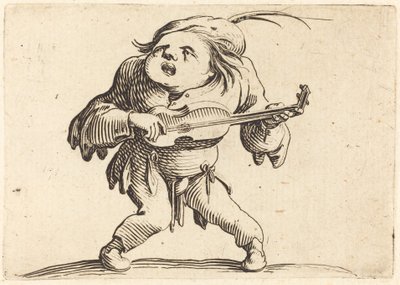 Gitarrspelaren av Jacques Callot