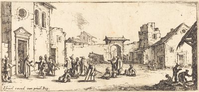 Sjukhuset av Jacques Callot