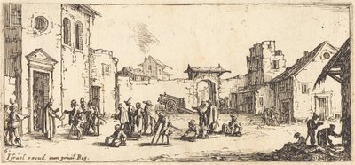 Sjukhuset av Jacques Callot