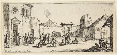 Sjukhuset av Jacques Callot