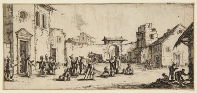 Sjukhuset av Jacques Callot