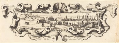 Truppernas landsättning av Jacques Callot