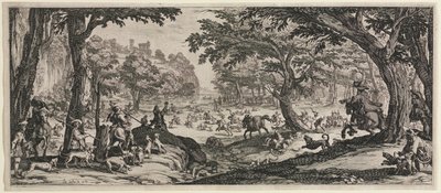 Den stora jakten av Jacques Callot