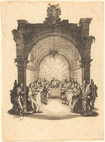 Sista måltiden av Jacques Callot