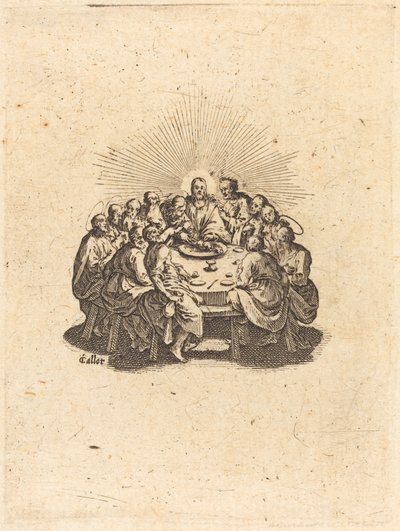 Sista måltiden av Jacques Callot