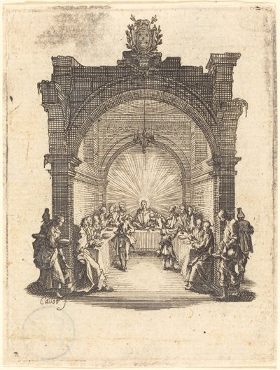 Sista måltiden av Jacques Callot