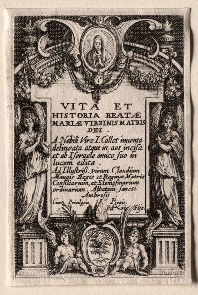 Jungfruns liv av Jacques Callot