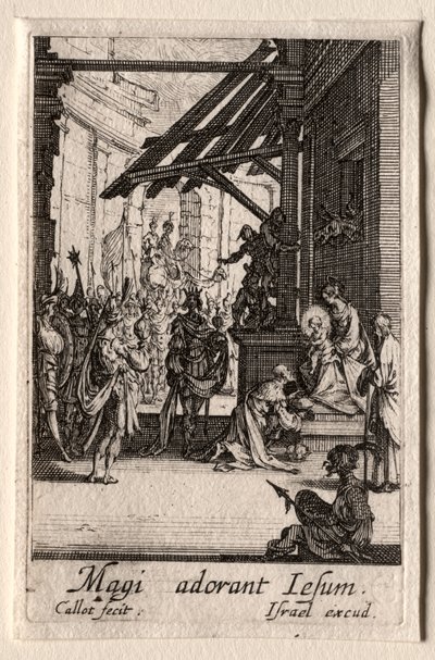 The Life of the Virgin: The Adoration of the Magi av Jacques Callot