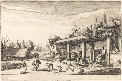 Den lilla gården av Jacques Callot