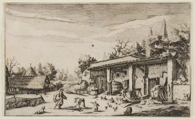 Den lilla gården av Jacques Callot