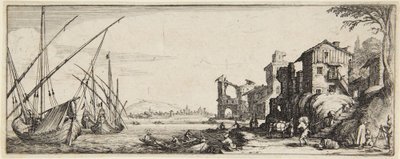 Den lilla hamnen av Jacques Callot