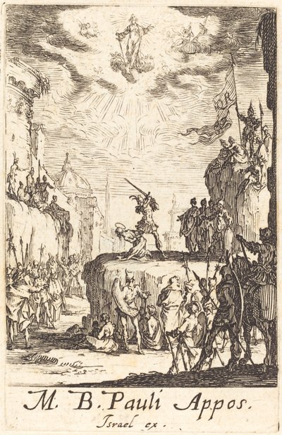 Sankt Paulus martyrskap av Jacques Callot