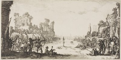Sankt Sebastians martyrdöd av Jacques Callot