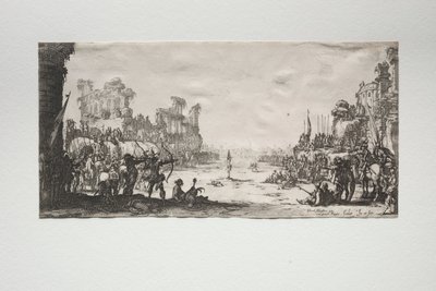 S:t Sebastians martyrskap. av Jacques Callot