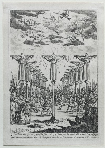 Martyrerna i Japan av Jacques Callot