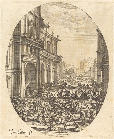 Massakern på de oskyldiga av Jacques Callot