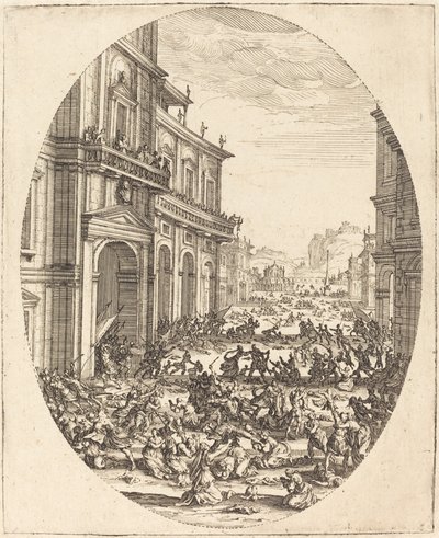 Innocents massakre, c. 1622. av Jacques Callot