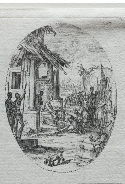Passionens mysterier: kungarnas tillbedjan av Jacques Callot