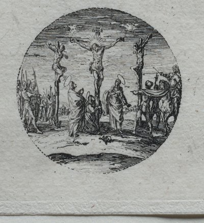 Passionens mysterier: Nedstigningen från korset av Jacques Callot