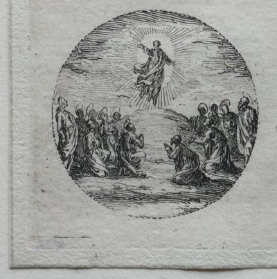Passionens mysterier: uppståndelsen av Jacques Callot