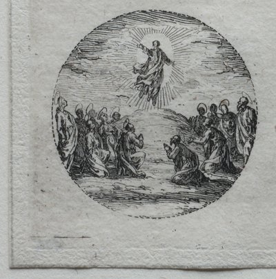 Passionens mysterier: Uppståndelsen. av Jacques Callot