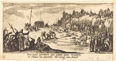 Att spika till korset av Jacques Callot
