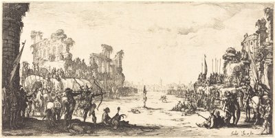 The Oreal by Arrows (Saint Sebastian) av Jacques Callot