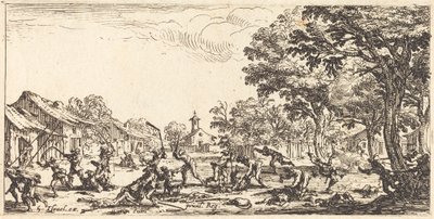 Böndernas hämnd av Jacques Callot