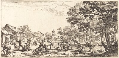 Böndernas hämnd av Jacques Callot