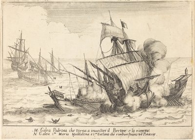 Priset, 1617. av Jacques Callot