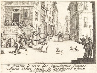 Ruinen av Jacques Callot