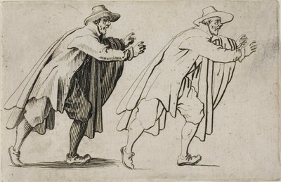 The Running Man, från The Caprices av Jacques Callot
