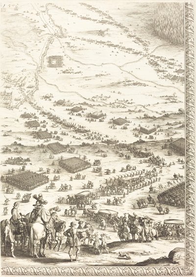 Belägringen av Breda [skylt 6 av 6] av Jacques Callot