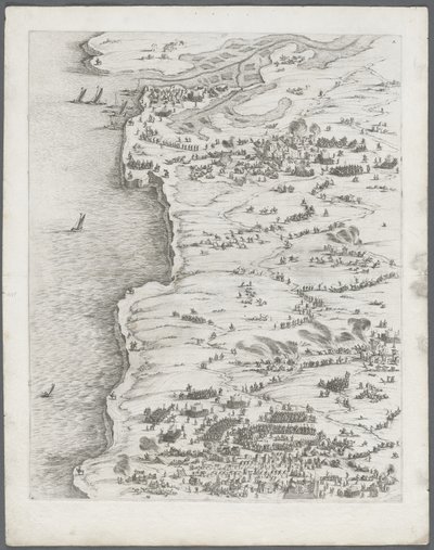 Belägringen av La Rochelle: Bild 5 av Jacques Callot