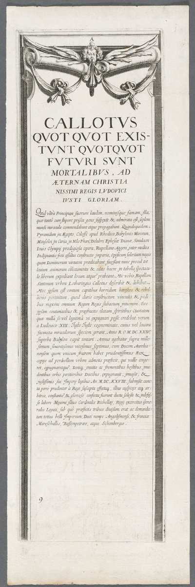 Belägringen av La Rochelle: Tavla 8, 1628-1630. av Jacques Callot