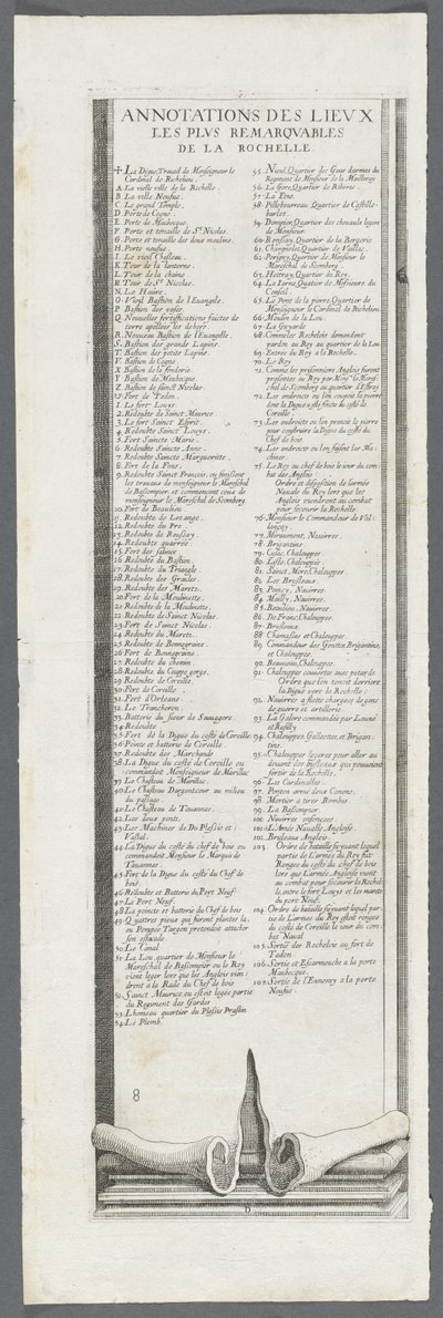 Belägringen av La Rochelle: Bild 9 av Jacques Callot