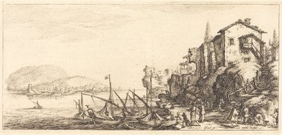 Den lilla hamnen av Jacques Callot